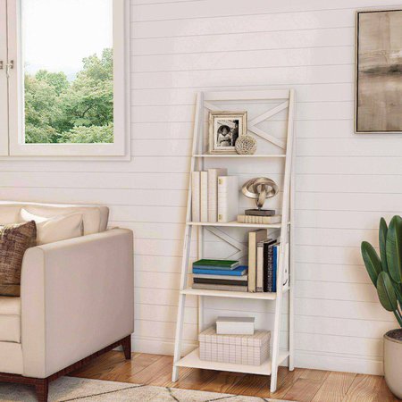 Hastings Home 1-Drawer End Table, White 568909UNO
